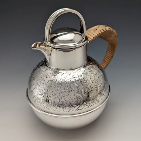 British Vintage Silver Plated 1 Pint Jersey Jug